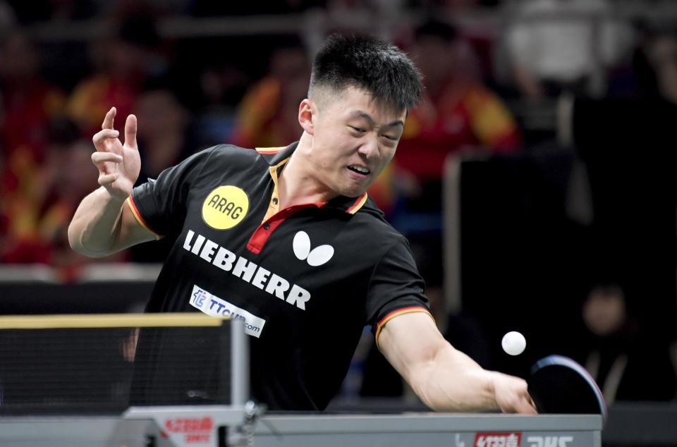 德国队碾压中国队,梁靖崑带队取胜 德国队碾压中国队,梁靖崑带队取胜